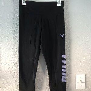 Black puma leggings